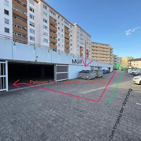 Stylish Balcony 2 Bedroom Apartment Kaiserslautern